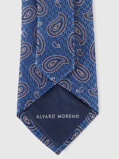 Corbatas|Corbatas-Alvaro Moreno CORBATA JACQUARD MF Azul