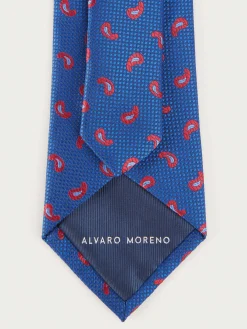 Corbatas|Corbatas-Alvaro Moreno CORBATA JACQUARD MF Azul