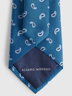 Corbatas|Corbatas-Alvaro Moreno CORBATA JACQUARD MF Azul