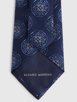 Corbatas|Corbatas-Alvaro Moreno CORBATA JACQUARD MF Azul