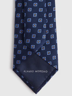 Corbatas|Corbatas-Alvaro Moreno CORBATA JACQUARD MF Azul