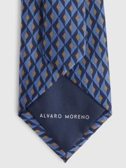 Corbatas|Corbatas-Alvaro Moreno CORBATA JACQUARD MF Azul