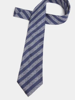 Corbatas|Corbatas-Alvaro Moreno CORBATA JACQUARD MF Azul Marino