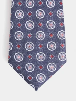 Corbatas|Corbatas-Alvaro Moreno CORBATA JACQUARD MF Azul Marino