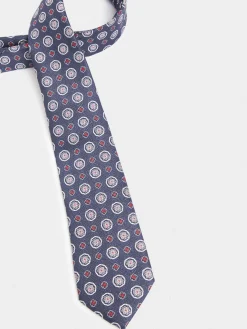 Corbatas|Corbatas-Alvaro Moreno CORBATA JACQUARD MF Azul Marino