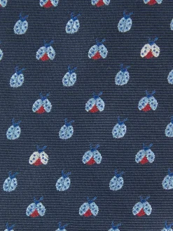 Corbatas|Corbatas-Alvaro Moreno CORBATA JACQUARD MF Azul Marino