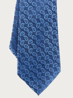 Corbatas|Corbatas-Alvaro Moreno CORBATA JACQUARD MF Azul Marino