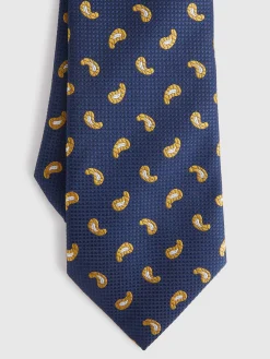 Corbatas|Corbatas-Alvaro Moreno CORBATA JACQUARD MF Azul Marino