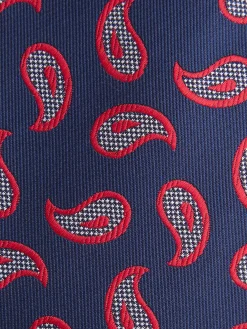Corbatas|Corbatas-Alvaro Moreno CORBATA JACQUARD MF Azul Marino