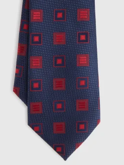 Corbatas|Corbatas-Alvaro Moreno CORBATA JACQUARD MF Azul Marino