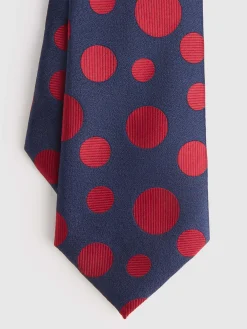 Corbatas|Corbatas-Alvaro Moreno CORBATA JACQUARD MF Azul Marino