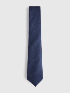 Corbatas|Corbatas-Alvaro Moreno CORBATA JACQUARD MF Azul Marino