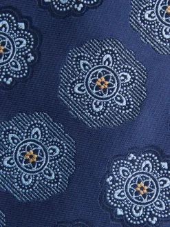 Corbatas|Corbatas-Alvaro Moreno CORBATA JACQUARD MF Azul Marino