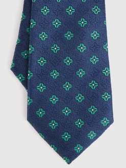 Corbatas|Corbatas-Alvaro Moreno CORBATA JACQUARD MF Azul Marino