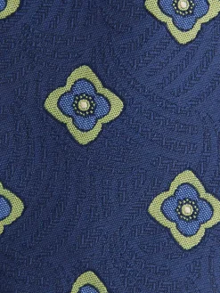 Corbatas|Corbatas-Alvaro Moreno CORBATA JACQUARD MF Azul Marino