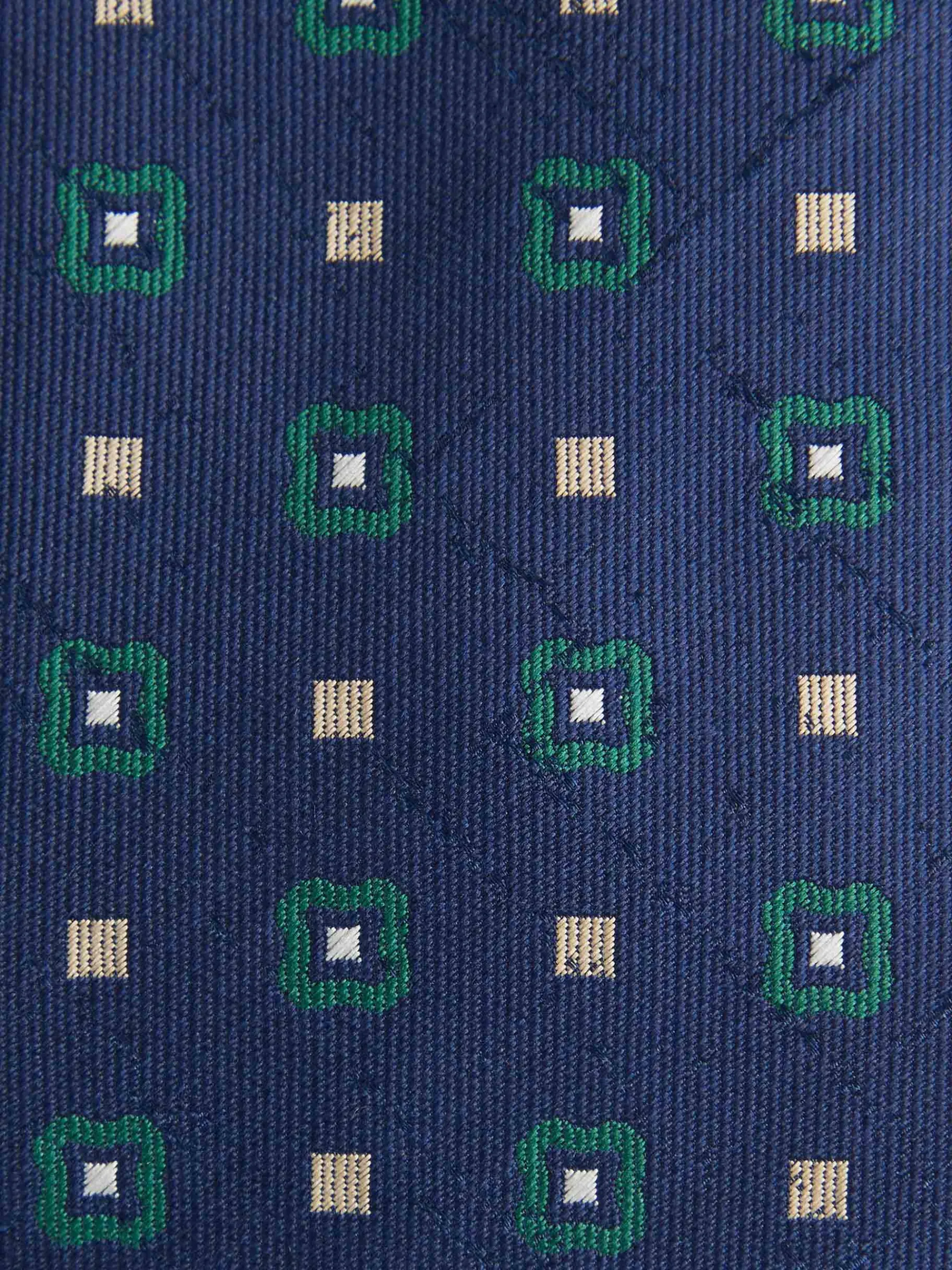 Corbatas|Corbatas-Alvaro Moreno CORBATA JACQUARD MF Azul Marino