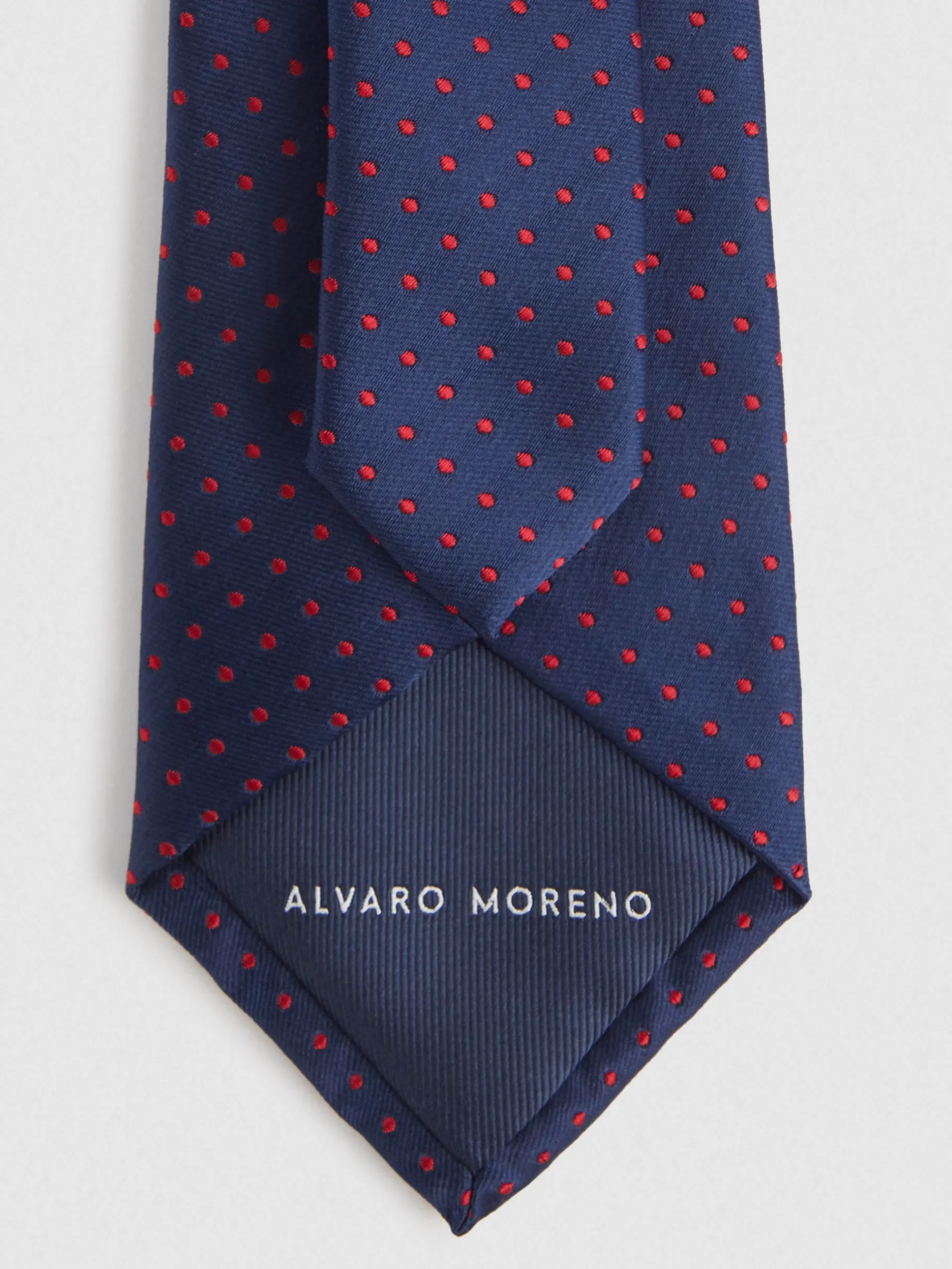Corbatas|Corbatas-Alvaro Moreno CORBATA JACQUARD MF Azul Marino