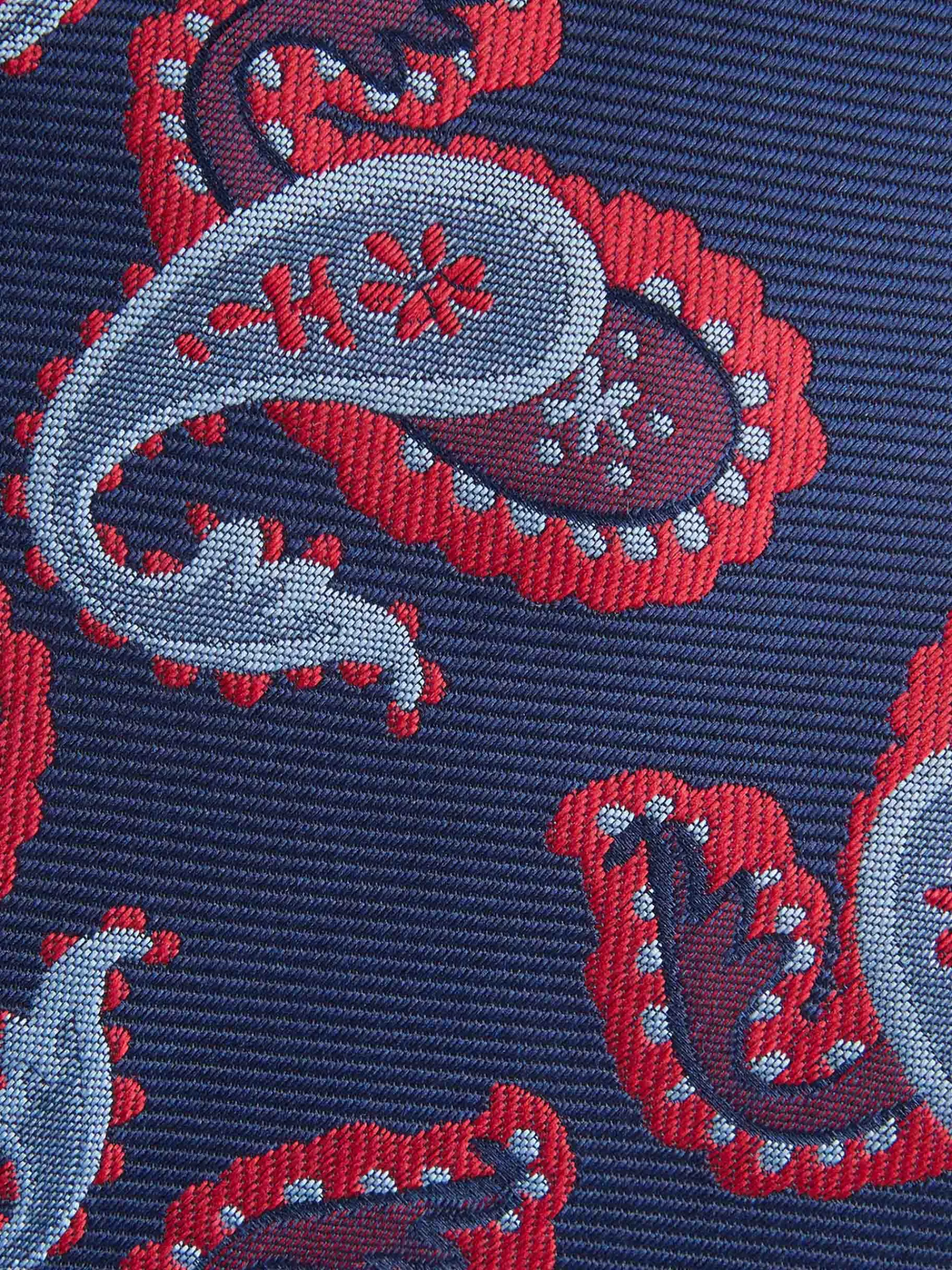 Corbatas|Corbatas-Alvaro Moreno CORBATA JACQUARD MF Azul Marino