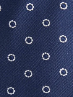 Corbatas|Corbatas-Alvaro Moreno CORBATA JACQUARD MF Azul Marino