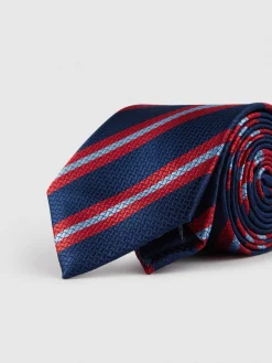 Corbatas|Corbatas-Alvaro Moreno CORBATA JACQUARD MF Azul Marino