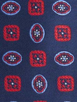 Corbatas|Corbatas-Alvaro Moreno CORBATA JACQUARD MF Azul Marino