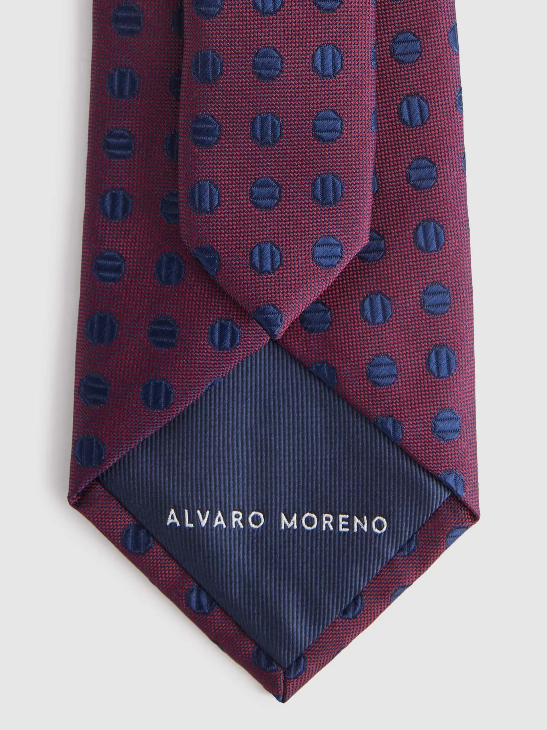Corbatas|Corbatas-Alvaro Moreno CORBATA JACQUARD MF Azul Marino