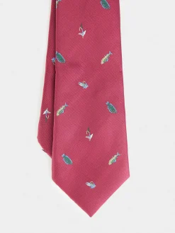 Corbatas|Corbatas-Alvaro Moreno CORBATA JACQUARD MF Burdeos