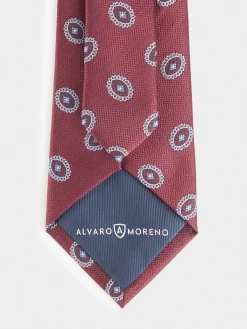 Corbatas|Corbatas-Alvaro Moreno CORBATA JACQUARD MF Burdeos