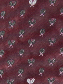 Corbatas|Corbatas-Alvaro Moreno CORBATA JACQUARD MF Burdeos