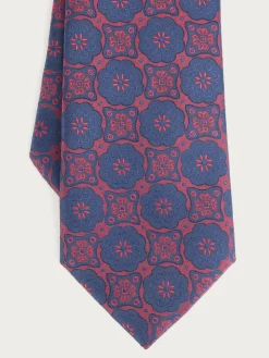 Corbatas|Corbatas-Alvaro Moreno CORBATA JACQUARD MF Burdeos
