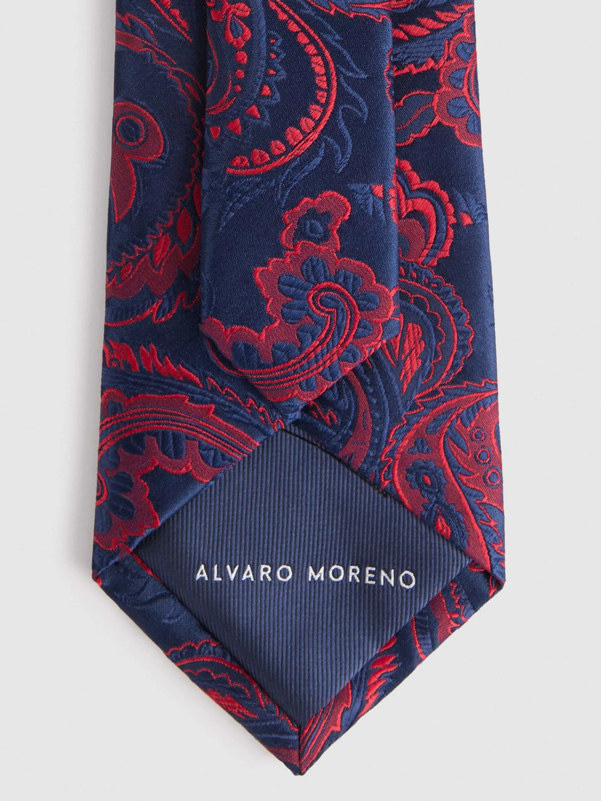 Corbatas|Corbatas-Alvaro Moreno CORBATA JACQUARD MF Burdeos