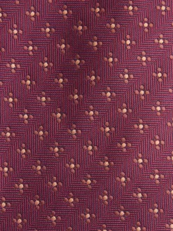Corbatas|Corbatas-Alvaro Moreno CORBATA JACQUARD MF Burdeos