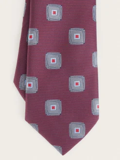 Corbatas|Corbatas-Alvaro Moreno CORBATA JACQUARD MF Burdeos
