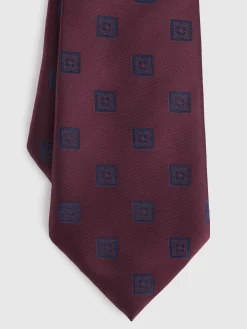 Corbatas|Corbatas-Alvaro Moreno CORBATA JACQUARD MF Burdeos