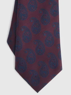 Corbatas|Corbatas-Alvaro Moreno CORBATA JACQUARD MF Burdeos