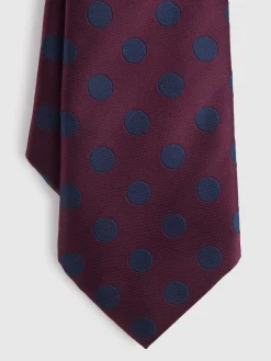 Corbatas|Corbatas-Alvaro Moreno CORBATA JACQUARD MF Burdeos