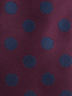 Corbatas|Corbatas-Alvaro Moreno CORBATA JACQUARD MF Burdeos