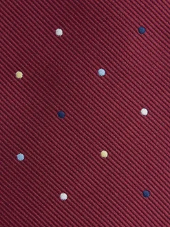 Corbatas|Corbatas-Alvaro Moreno CORBATA JACQUARD MF Burdeos