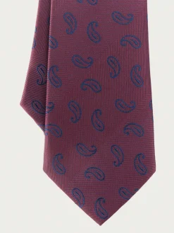 Corbatas|Corbatas-Alvaro Moreno CORBATA JACQUARD MF Burdeos