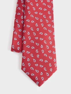 Corbatas|Corbatas-Alvaro Moreno CORBATA JACQUARD MF Rojo