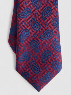 Corbatas|Corbatas-Alvaro Moreno CORBATA JACQUARD MF Rojo