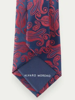 Corbatas|Corbatas-Alvaro Moreno CORBATA JACQUARD MF Rojo