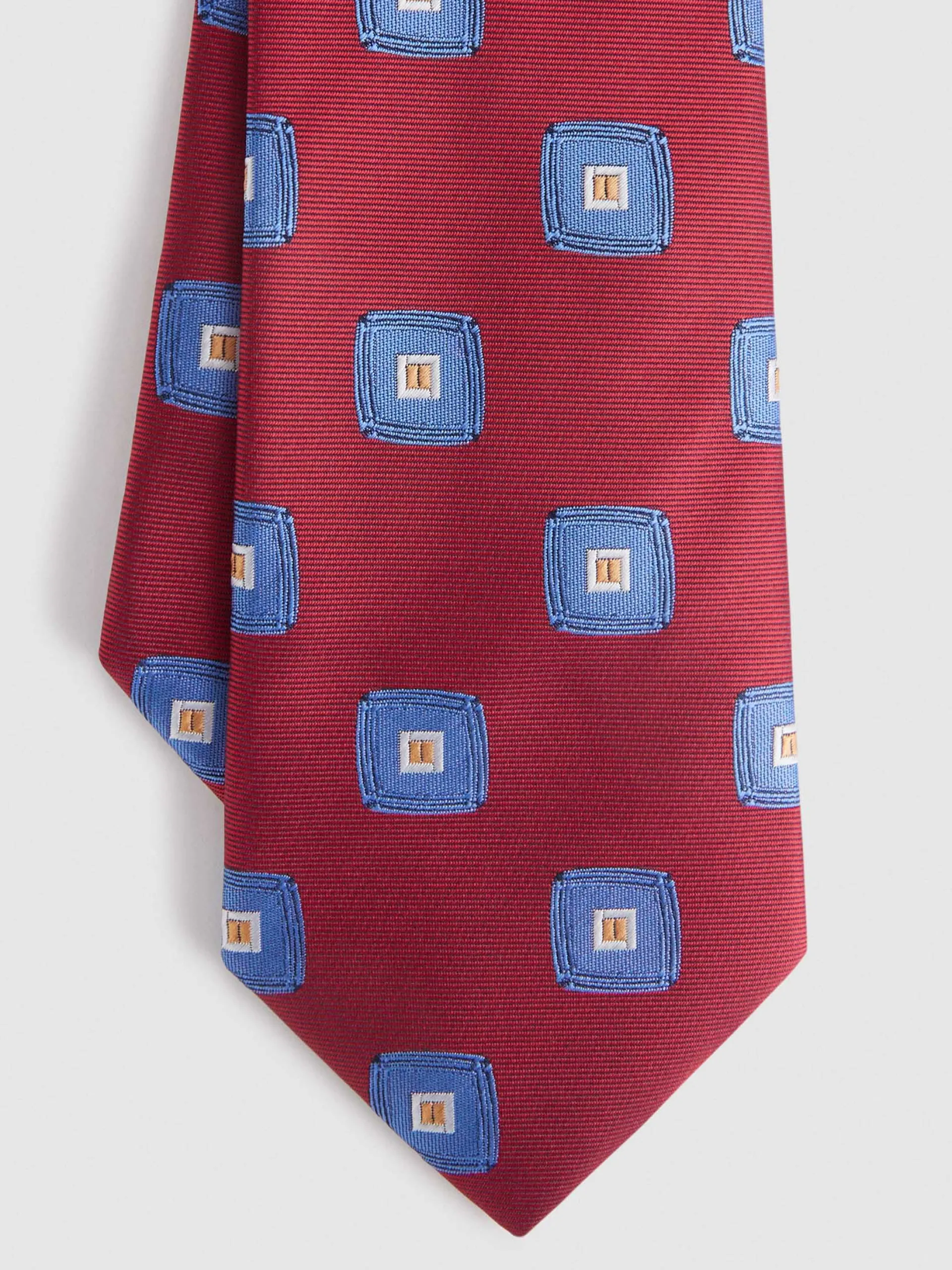 Corbatas|Corbatas-Alvaro Moreno CORBATA JACQUARD MF Rojo