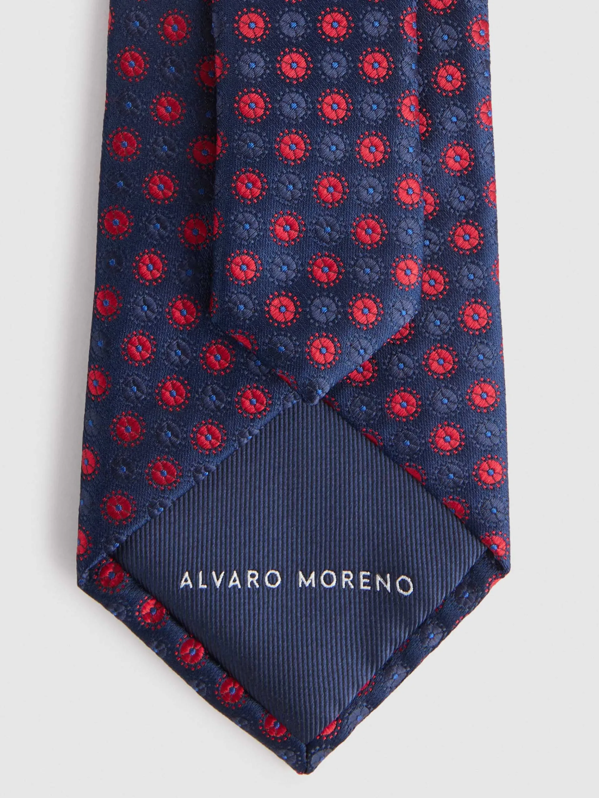 Corbatas|Corbatas-Alvaro Moreno CORBATA JACQUARD MF Rojo