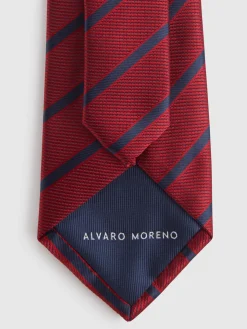 Corbatas|Corbatas-Alvaro Moreno CORBATA JACQUARD MF Rojo
