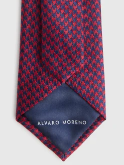 Corbatas|Corbatas-Alvaro Moreno CORBATA JACQUARD MF Rojo