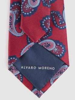 Corbatas|Corbatas-Alvaro Moreno CORBATA JACQUARD MF Rojo