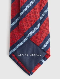 Corbatas|Corbatas-Alvaro Moreno CORBATA JACQUARD MF Rojo