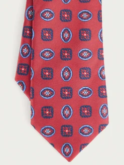 Corbatas|Corbatas-Alvaro Moreno CORBATA JACQUARD MF Rojo