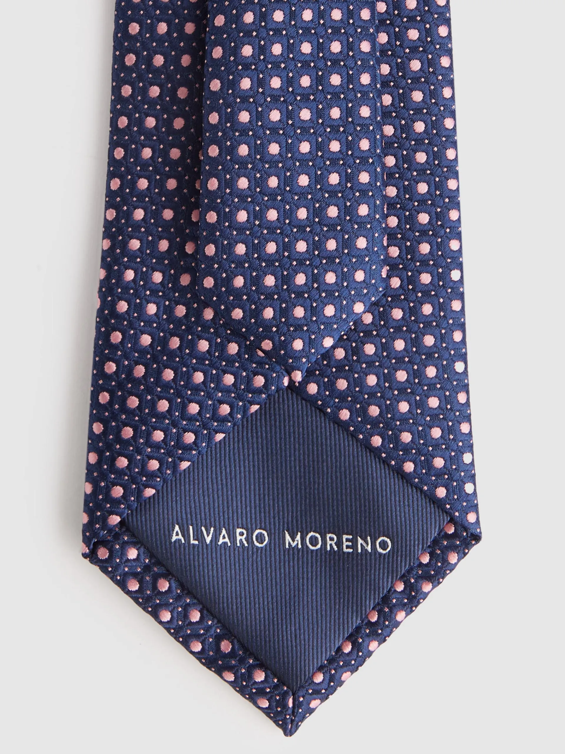 Corbatas|Corbatas-Alvaro Moreno CORBATA JACQUARD MF Rosa